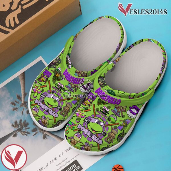 Teenage Mutant Ninja Turtles (DONATELLO) Cartoon Crocs Crocband Clogs Shoes For Men Women and Kids, Unique Gift From  Vesles2014S 3