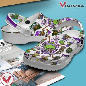 Teenage Mutant Ninja Turtles (DONATELLO) Cartoon Crocs Crocband Shoes Clogs For Men Women and Kids, Unique Gift From  Vesles2014S 2