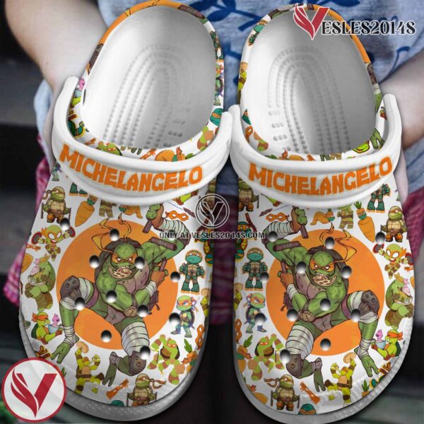Teenage Mutant Ninja Turtles Movie Crocs Crocband Clogs Shoes Comfortable For Men Women and Kids Style 2 - Vesles2014S