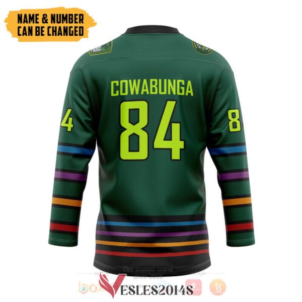Teenage Mutant Ninja Turtles New York City Custom Hockey Jersey, Trending Gifts For Fans - Vesles2014s 1