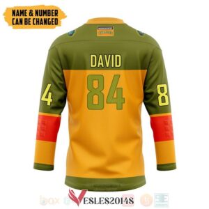 Teenage Mutant Ninja Turtles Shell Personalized Hockey Jersey, Trending Gifts For Fans - Vesles2014s 1