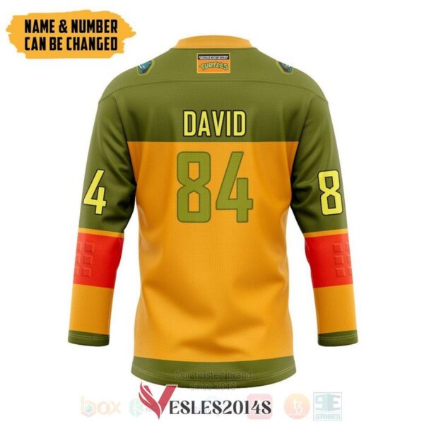 Teenage Mutant Ninja Turtles Shell Personalized Hockey Jersey, Trending Gifts For Fans - Vesles2014s 1