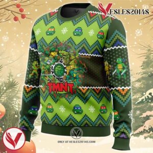 Teenage Mutant Ninja Turtles Ugly Christmas Sweater, Unique Christmas Gift For Fans - Vesles2014S 1