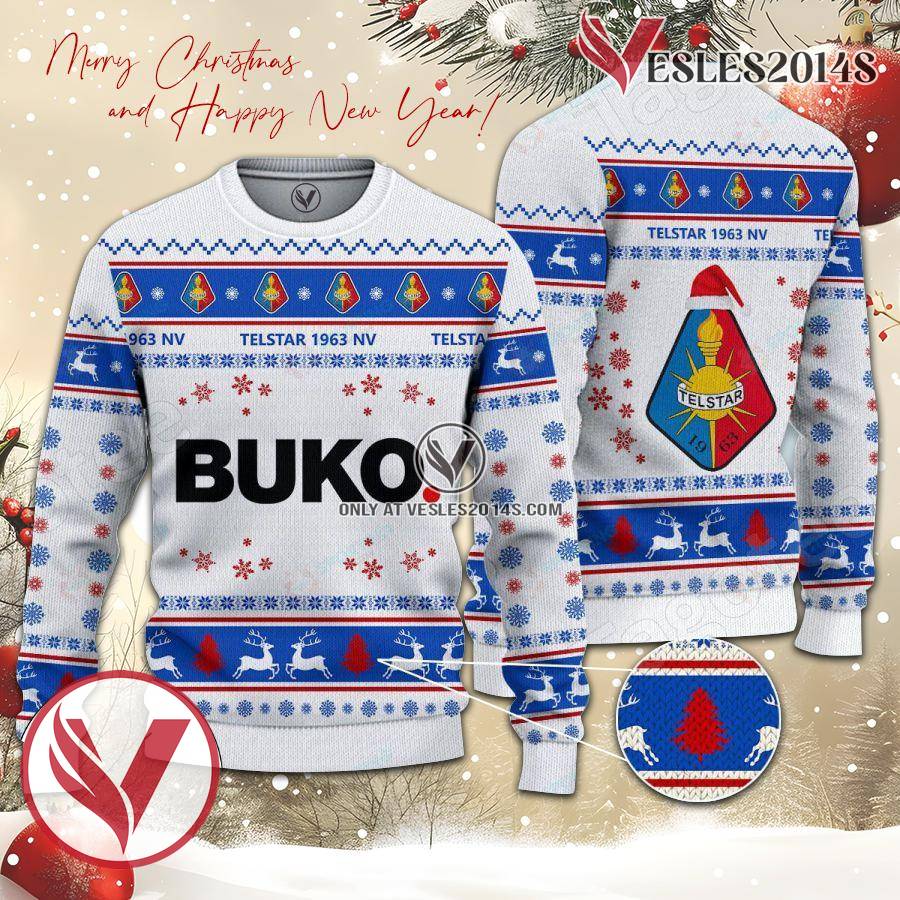 Telstar 1963 NV Sport Ugly Christmas Sweater, Unique Gifts For Fans - Vesles2014aS 1