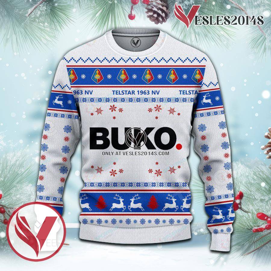 Telstar 1963 NV Sport Ugly Christmas Sweater, Unique Gifts For Fans - Vesles2014aS 2