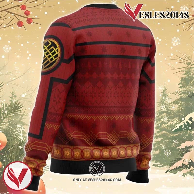 Ten Golden Rings Shang-Chi Marvel Ugly Christmas Sweater, Unique Christmas Gift For Fans - Vesles2014S 2