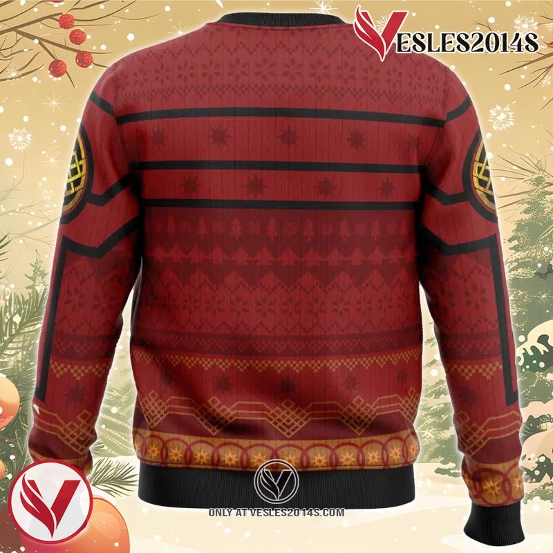 Ten Golden Rings Shang-Chi Marvel Ugly Christmas Sweater, Unique Christmas Gift For Fans - Vesles2014S 3