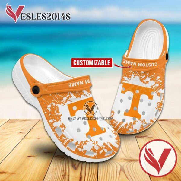 Tennessee Logo Custom Crocs Shoes For Men And Women, Unique Clogs Shoes For Fans - Vesles2014S