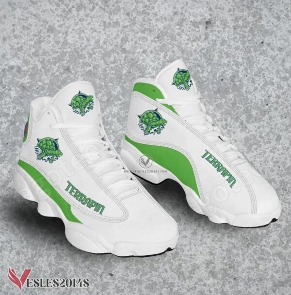 Terrapin Logo Air Jordan 13 Shoes, Best Sneaker Gifts For Fans - Vesles2014s