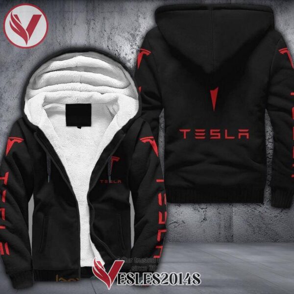Tesla Car Fleece Hoodie, Unique Gifts For Car Lovers - Vesles2014S 1