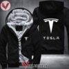 Tesla Fleece Hoodie Jacket, Unique Gifts For Car Lovers - Vesles2014S 1