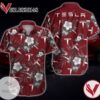Tesla Hawaiian Graphic Print Short Sleeve Hawaiian Casual Shirt Vesles2014S