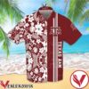 Texas A&M Aggies Flowery Garnet Hawaiian Shirt And Short, Unique Gifts For Friends - Vesles2014S 1