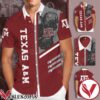 Texas A&M Aggies Garnet Hawaiian Shirt And Short, Unique Gifts For Friends - Vesles2014S 1