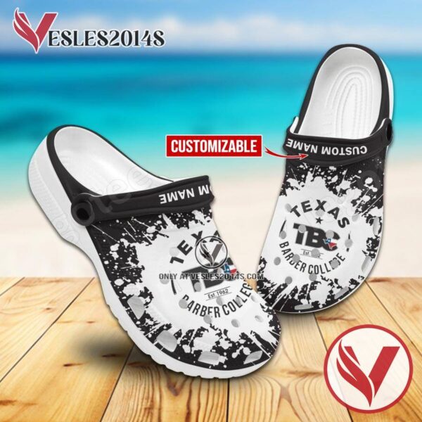 Texas Barber College Custom Crocs Shoes For Men And Women, Unique Clogs Shoes For Fans - Vesles2014S