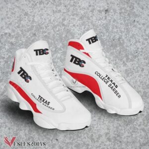 Texas Barber College Logo Air Jordan 13 Shoes, Best Sneaker Gifts For Fans - Vesles2014s