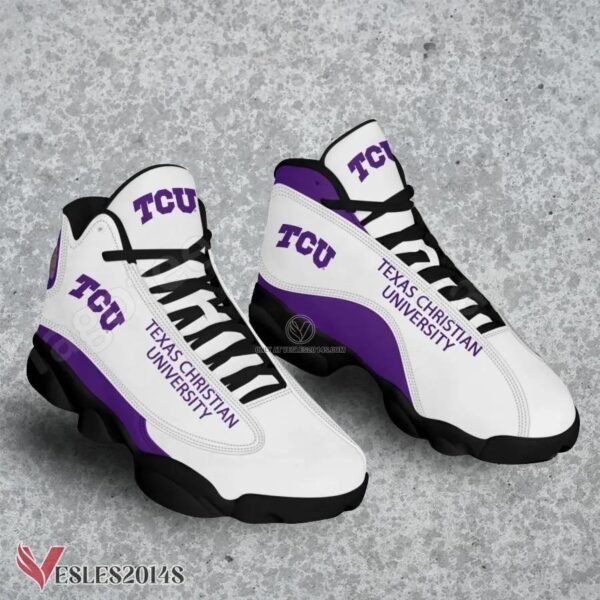 Texas Christian University Air Jordan 13 Shoes, Best Sneaker Gifts For Fans - Vesles2014s