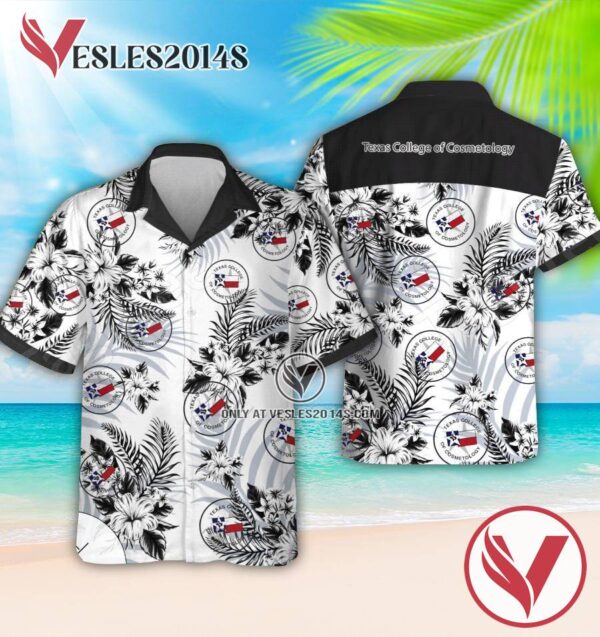 Texas College of Cosmetology Logo Hawaiian Suit, Unique Outfit For Fans - Vesles2014S