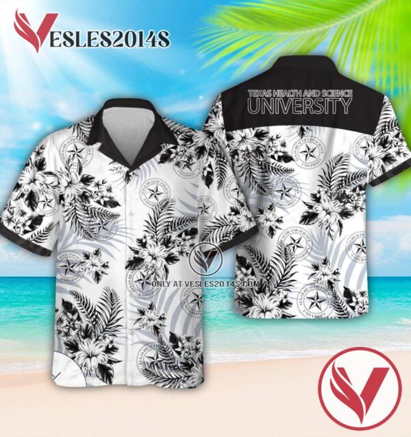 Texas Health and Science University Logo Aloha Summer Shirt, Perfect Gifts Idea In Holiday - Vesles2014S