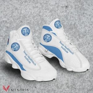 Texas Healthtech Institute Logo Air Jordan 13 Shoes, Best Sneaker Gifts For Fans - Vesles2014s