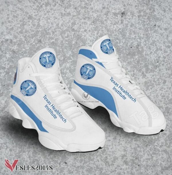 Texas Healthtech Institute Logo Air Jordan 13 Shoes, Best Sneaker Gifts For Fans - Vesles2014s