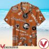 Texas Longhorns Hook’Em Horns Orange Hawaiian Shirt, Unique Gifts For Friends - Vesles2014S 1