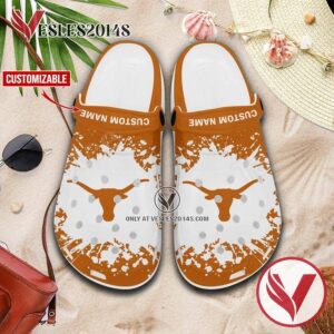 Texas Longhorns Logo Custom Crocs Shoes For Men And Women, Unique Clogs Shoes For Fans - Vesles2014S 1