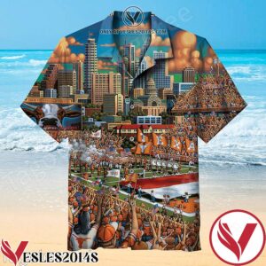 Texas Longhorns Picture Perfect University Of Texas Hawaiian Shirt, Unique Gifts For Friends - Vesles2014S 1