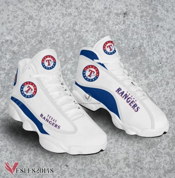 Texas Rangers Logo Air Jordan 13 Shoes, Best Sneaker Gifts For Fans - Vesles2014s