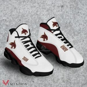 Texas State Bobcats NCAA Logo Air Jordan 13 Shoes, Best Sneaker Gifts For Fans - Vesles2014s 1
