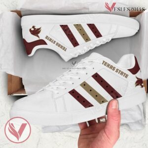 Texas State Bobcats Print Stan Smith Shoes, Best Sneaker For Fans - Vesles2014s 1
