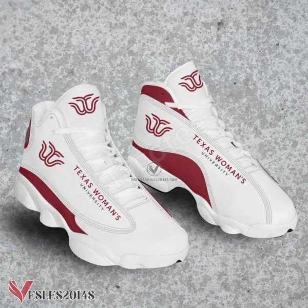 Texas Woman's University Air Jordan 13 Shoes, Best Sneaker Gifts For Fans - Vesles2014s 1