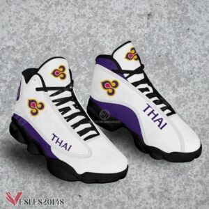 Thai Airways Logo Air Jordan 13 Shoes, Best Sneaker Gifts For Fans - Vesles2014s 1
