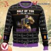 Thanos Naughty List Ugly Christmas Sweater, Unique Christmas Gift For Fans - Vesles2014S