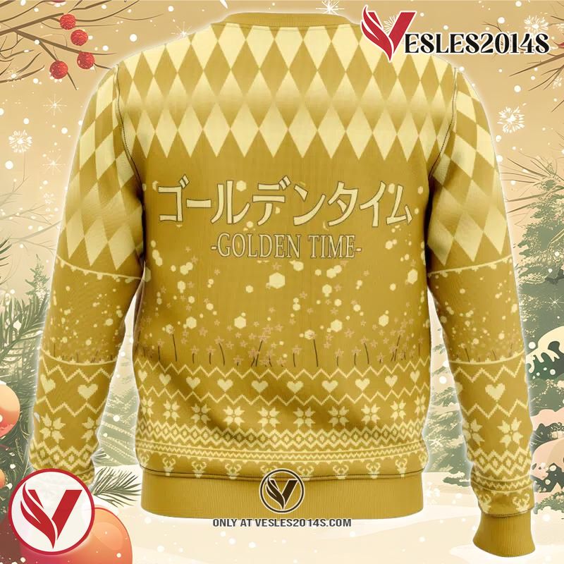 That Love Golden Time Ugly Christmas Sweater, Unique Christmas Gift For Fans - Vesles2014S 1