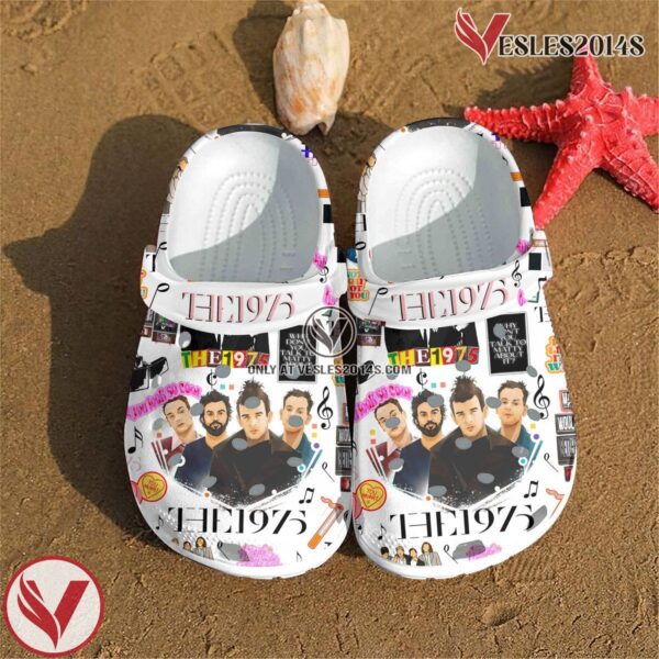 The 1975 Music Crocs Crocband Clogs Shoes, Unique Gifts For Fans Style 1 - Vesles2014S