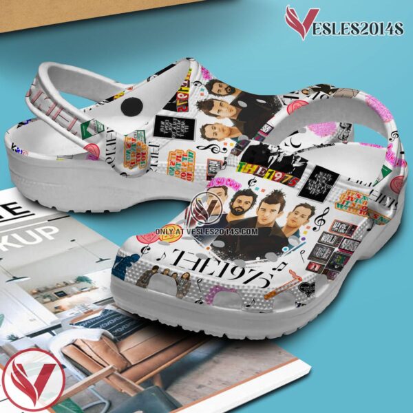 The 1975 Music Crocs Crocband Clogs Shoes, Unique Gifts For Fans Style 2 - Vesles2014S 3