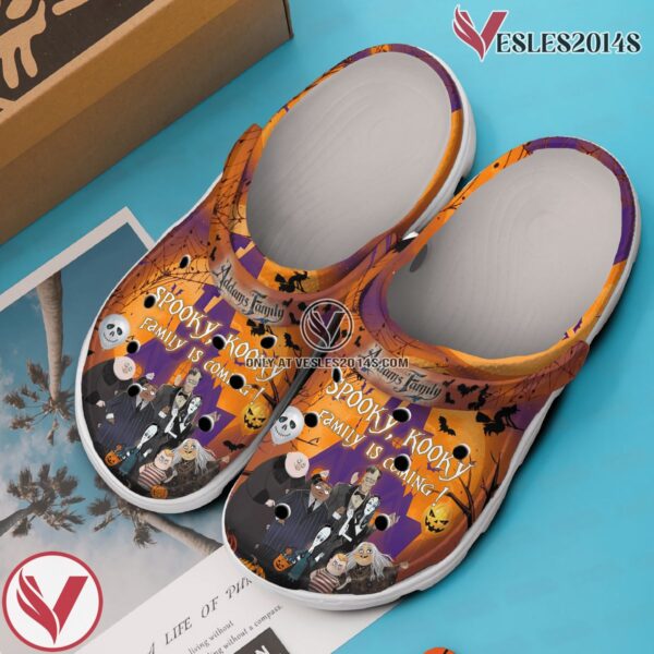 The Addams Family Cartoon Crocs Crocband Clogs Shoes Comfortable For Men Women and Kids Style 1, Unique Gift From  Vesles2014S 4
