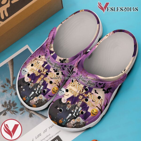 The Addams Family Cartoon Crocs Crocband Clogs Shoes Comfortable For Men Women and Kids Style 2, Unique Gift From  Vesles2014S 4