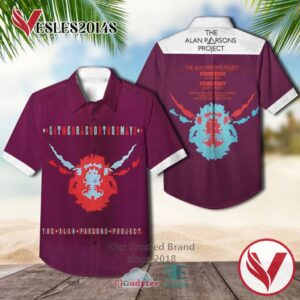 The Alan Parsons Project Stereotomy Red Casual Hawaiian Shirt, Best Gifts For Summer Vesles2014S