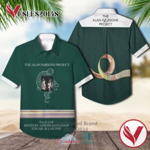 The Alan Parsons Project Tales of Mystery and Imagination Casual Hawaiian Shirt, Best Gifts For Summer Vesles2014S 1