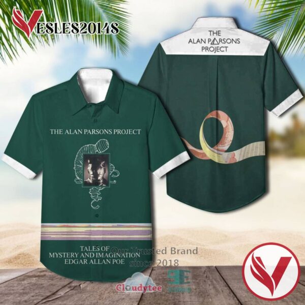 The Alan Parsons Project Tales of Mystery and Imagination Casual Hawaiian Shirt, Best Gifts For Summer Vesles2014S 1