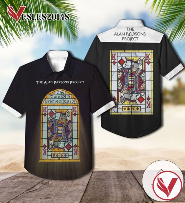 The Alan Parsons Project The Turn Of A Friendly Card Album Cover Hawaiian Shirt, Best Gift For Music Lovers Vesles2014S