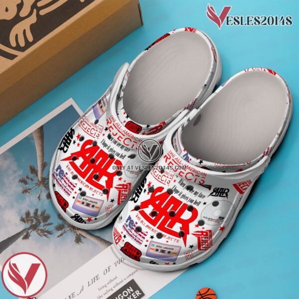 The All-American Rejects Music Crocs Crocband Clogs Shoes, Unique Gifts For Fans Style 3 - Vesles2014S 2