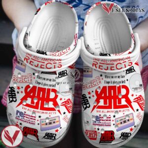 The All-American Rejects Music Crocs Crocband Clogs Shoes, Unique Gifts For Fans Style 3 - Vesles2014S
