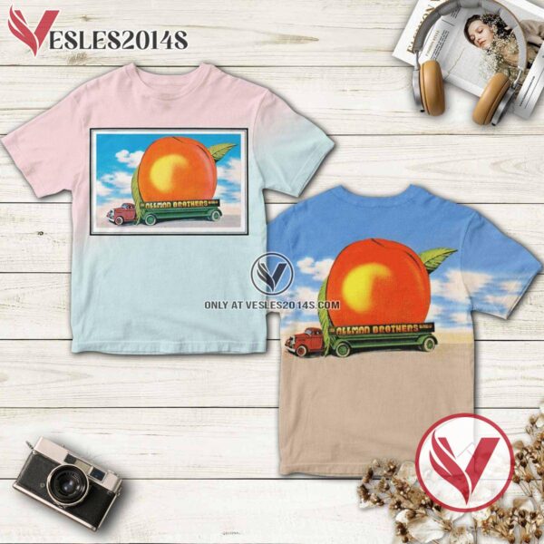 The Allman Brothers Band Eat A Peach Album Cover Shirt, Unique Gifts For Music Lovers - Vesles2014S