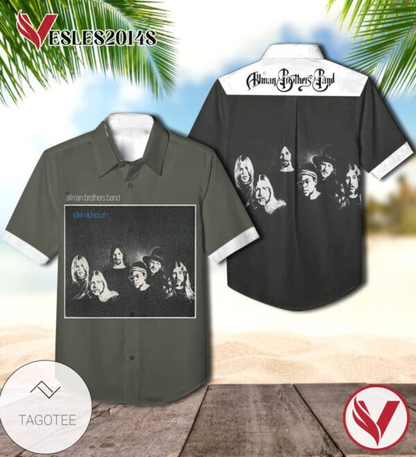 The Allman Brothers Band Idlewild South Album Cover Hawaiian Shirt, Best Gift For Music Lovers Vesles2014S