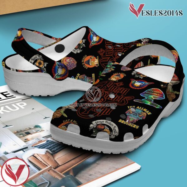 The Allman Brothers Band Music Crocs Crocband Clogs Shoes, Unique Gifts For Fans Style 2 - Vesles2014S 3