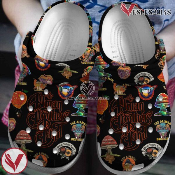 The Allman Brothers Band Music Crocs Crocband Clogs Shoes, Unique Gifts For Fans Style 2 - Vesles2014S