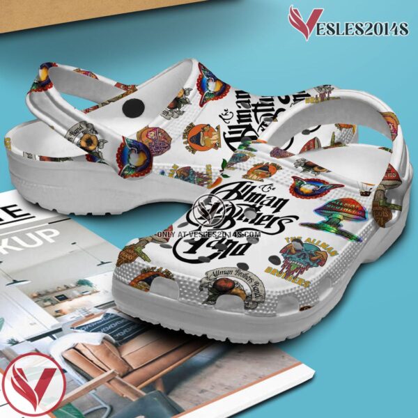 The Allman Brothers Band Music Crocs Crocband Clogs Shoes, Unique Gifts For Fans Style 3 - Vesles2014S 3